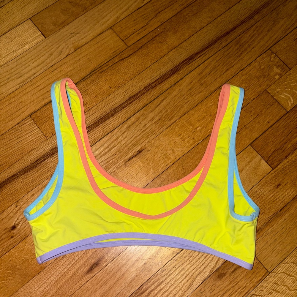 It’s Now Cool 90s Duo Crop Bikini Top - Picture 6 of 6